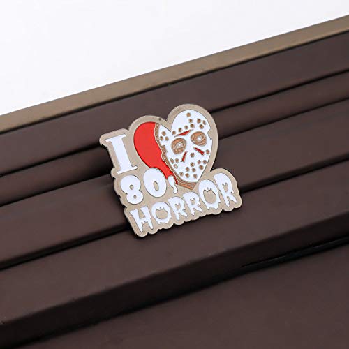 Image of Jewelry Halloween Jewelry I Love 80s Enamel Pin Halloween Movie Gift