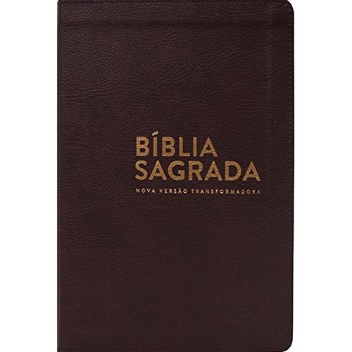 Bíblia nvt letra normal – luxo (marrom): letra normal