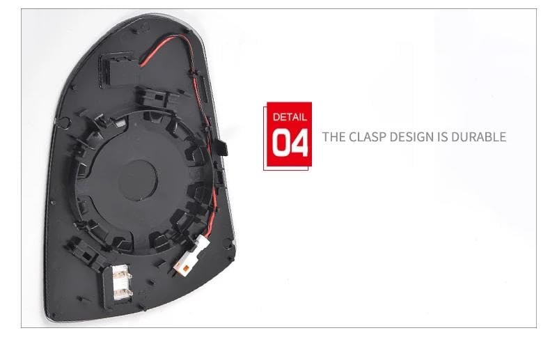 Miroir chauffant pour Hyundai I30 glace rétroviseur gauche auto
