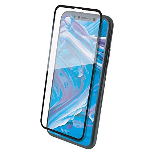 Thor Premium Full Screen Tempered Glass Screen Protector and Applicator Compatible with iPhone XS Max - Clear