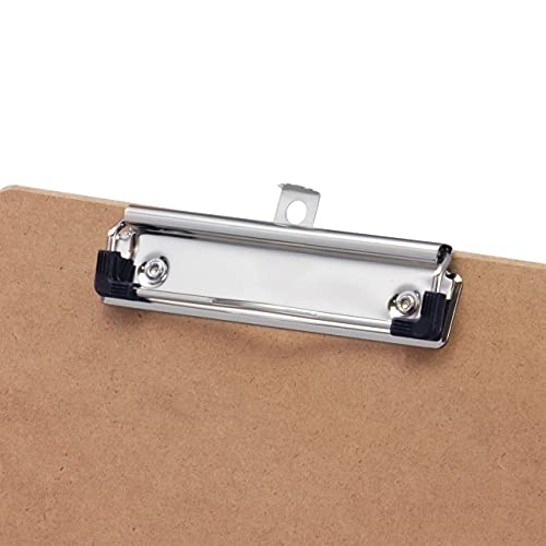 Officemate Recycled Legal Size Wood Clipboard, Low Profile Clip, 12 Pack, Brown (83227) - Thumbnail 4