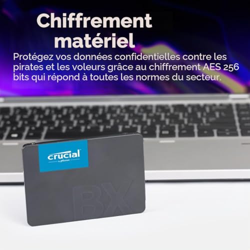 Crucial BX500 4 To - vue 10