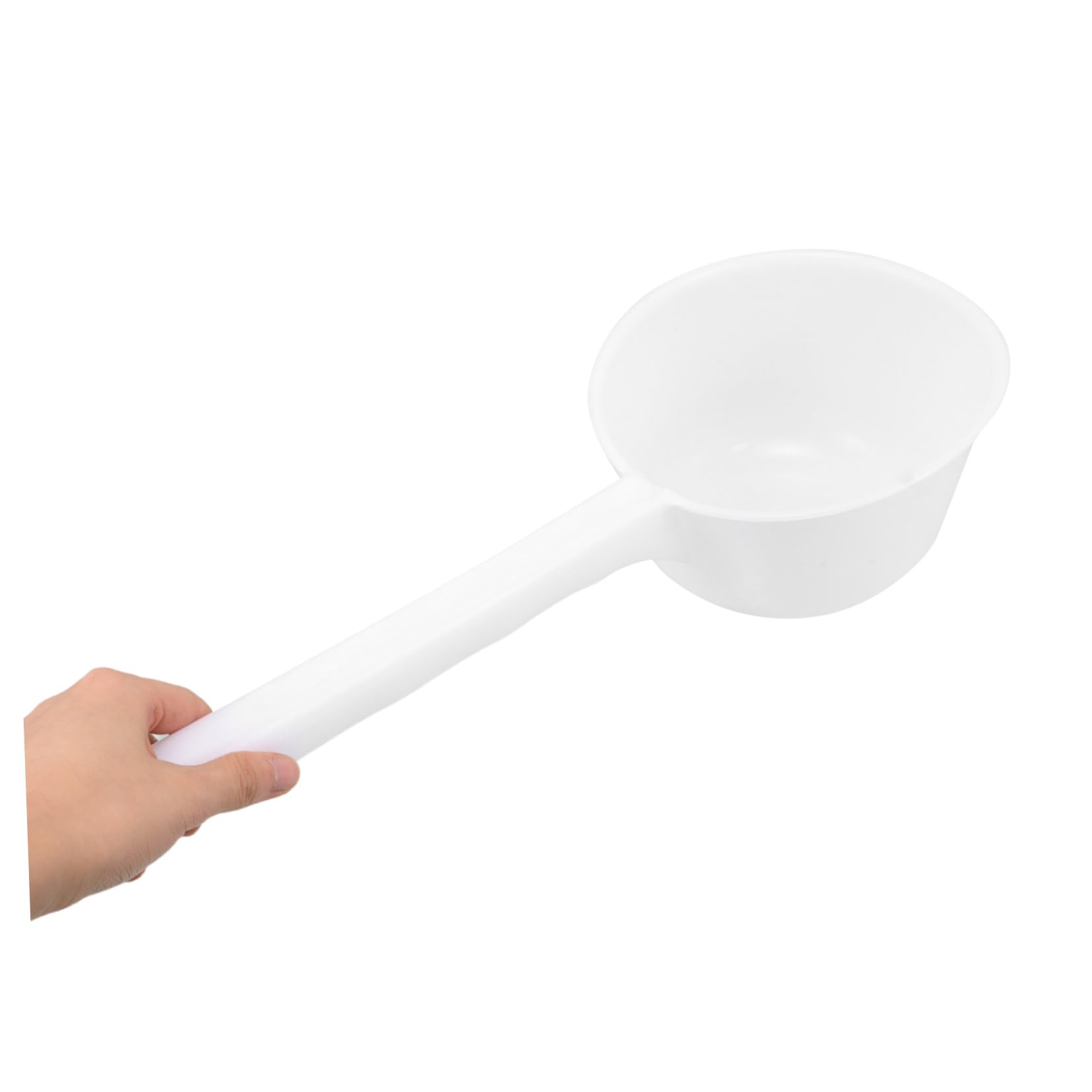Cucharón Pp de Agua de Mango Largo, Gran Capacidad para Cocina y Baño