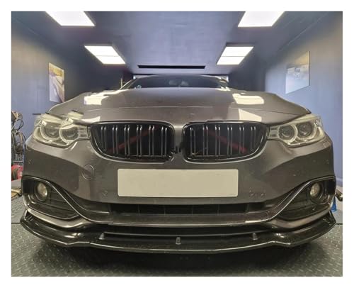 Lèvre de pare-chocs avant BMW F32 protégeant le bas de caisse avec diffuseur ABS