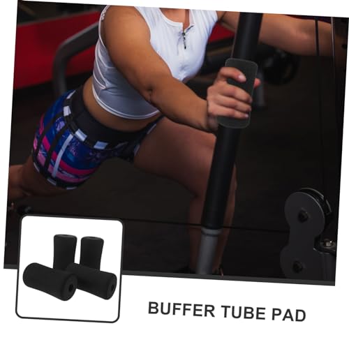 8 piezas de protectores para pies para gimnasio en casa, rodillos de espuma de alta densidad para máquina de ejercicio miniatura 2