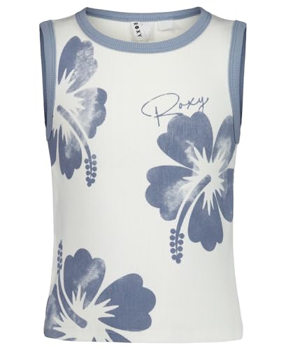 Image of Roxy Girls' Sleeveless Graphic Tank Top, Scoop Neck Casual Cotton Summer Shirt