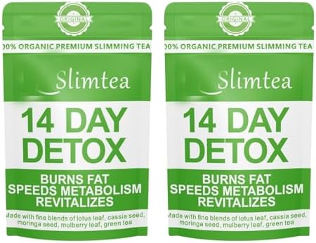 Thé détox pour perdre du poids, 14 jours de thé aux herbes pour p...