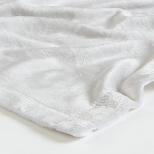 Couverture personnalisée cadeau monogrammé en flanelle brodée pour stade - 4