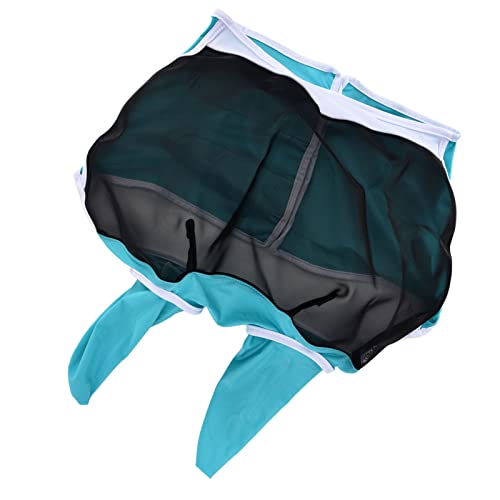 Máscara de Cavalo Respirável Universal Ajustável Elástico Repelente de Mosca Protetor de Cobertura d