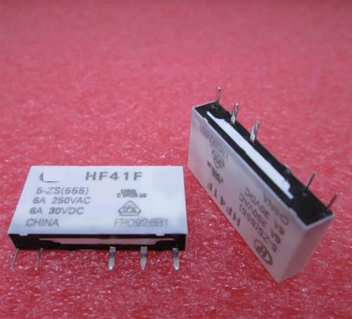 Relais 5V HF41F-5-ZS électromécanique inverseur pour armoire de contrôle 5PIN
