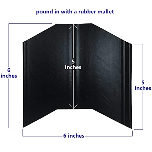 Harrier Interlocking Lawn And Garden Edging, 40 Pieces, 20 Linear Feet #TOP4