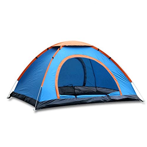 SHESRATents Outdoor Camping Tent Single Layer Beach Tent Sun Shelter 2 Persons Travel Windproof Waterproof Awning Tents Summer Tent with Bag