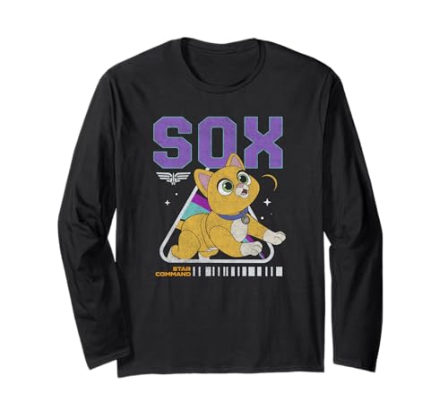T-shirt Lightyear Sox à manches longues vêtement imprimé science-fiction
