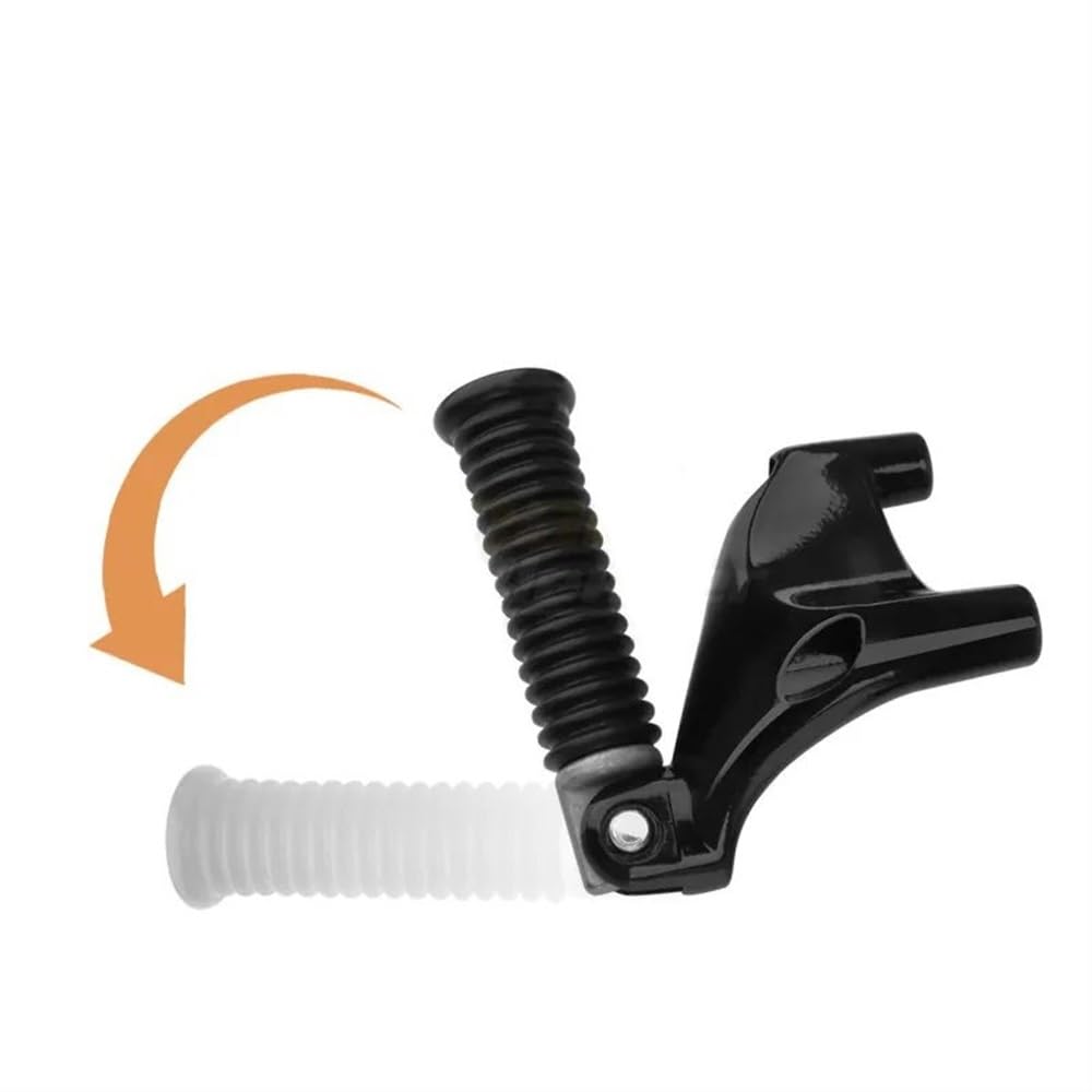 Motorrad Fußrasten Motorcycle Footrests Motorrad Fußstütze Schwarz Rest Pedal Passagier Fußrasten Für Harley Sportster Iron 883 1200 XL 48 72 Super Low 2004-2013