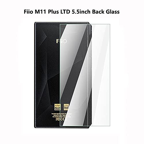 Image of forA‚ Fiio M11 Plus LTDA‚ Tempered Glass, 9H Premium Scratch-ProofA‚ Protective Tempered Glass Screen Protector for Fiio M11 Plus LTDA‚ 5.5inch MP3 Player (Front and back glass)
