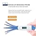 Oral Thermometer for Fever Test with Flexible Tip, Body Temperature Fast Reading Oral Rectal Underarm Fever Indicator for Children Kids Adults & Babies