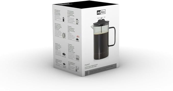 Cafetera Prensa Francesa Manual con Filtro de Acero Inoxidable - 34 oz miniatura 9