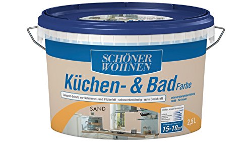 Küchen- und Badfarbe Sand matt 2,5 l Schöner Wohnen