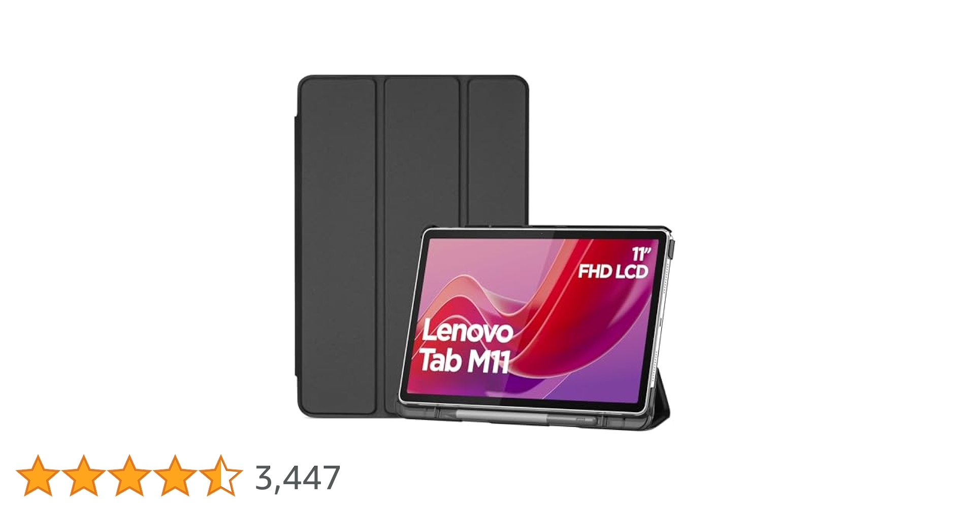 バッテリー100% ほぼ新品／ケース・ペン付き　lenovo タブレットM11 Amazon.co.jp: ProCase レノボ Tab M11/B11 10.95インチ 保護