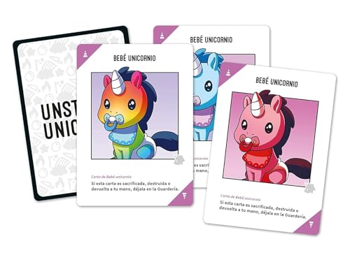 TeeTurtle, Unstable Unicorns, Juego de Cartas de Estrategia para Adultos y Niños, A Partir de 8 Años, De 2 a 8 Jugadores, 45 Minutos por Partida, Español - imagen 4