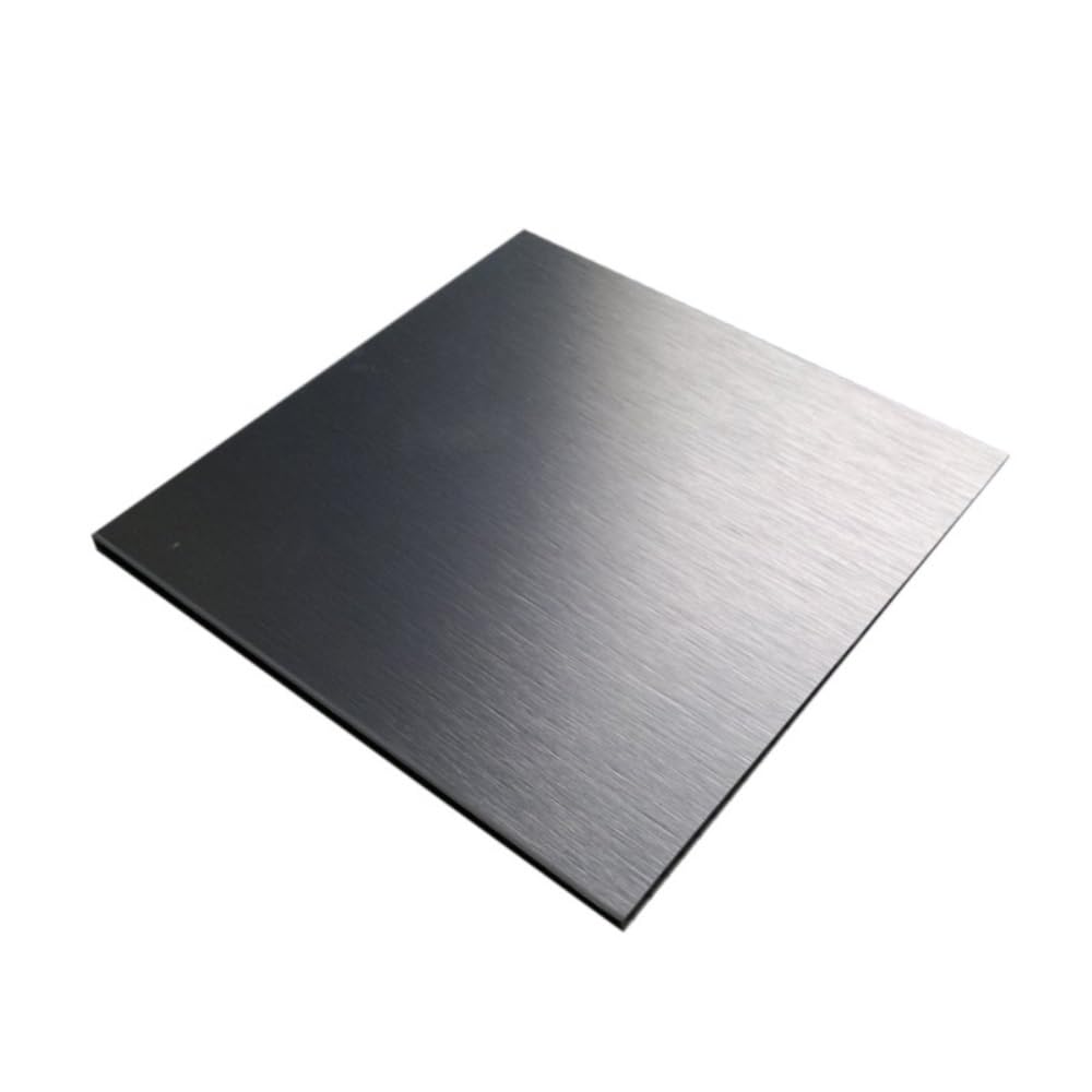 Czarna anodowana blacha aluminiowa 5052 do grawerowania laserowego o grubości 1,5 mm, 1 szt.(442x65mm)