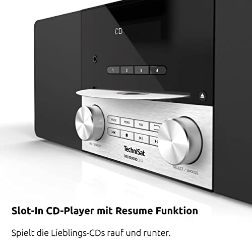 TechniSat DIGITRADIO 3 IR - stereo DAB radio compact systeem (DAB+, FM, CD-speler, Bluetooth, internetradio, USB… - Image 6