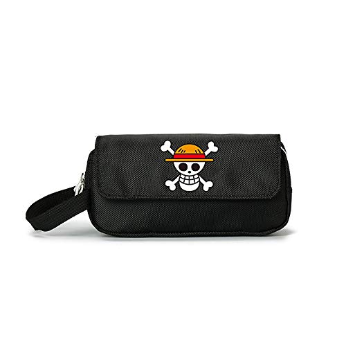 Preisvergleich Produktbild ANDD Brieftasche Anime One Piece Ruffy Law Chopper Geldbörse Kosmetisches Briefpapier Bleistiftbeutel Mädchen Jungen Geschenk Zurück zu Schule Handtasche Tragbar