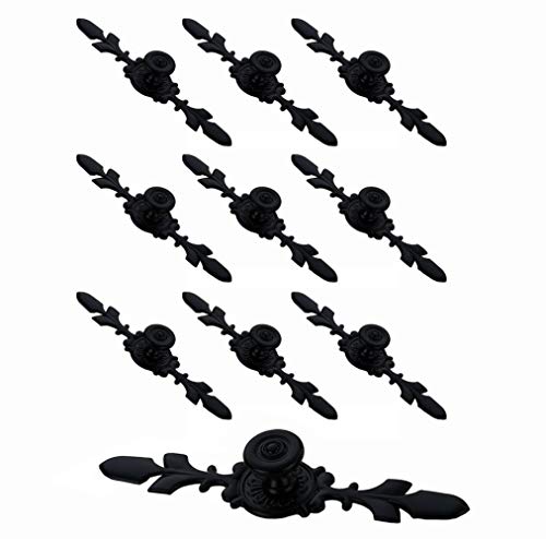 Youkap 10pcss Solo Orificio Redondo Vintage Perillas del cajón de La Puerta Aparador Armario de Cocina Armario Tira Manijas