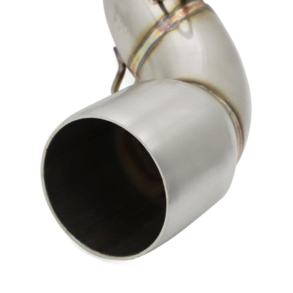Moto TuyauSilencieux pour Suzuki GSR400 GSR600 BK400 BK600 GSR BK 400 600 Connexion de Lien Moyen mi Tube Silencieux Moto Tuyau d'échappement Pot échappement