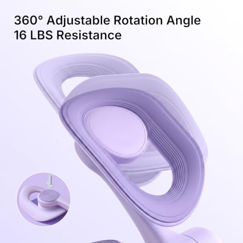 Image of MERACH Pelvic Floor Exercise Devices, Thigh Trainer, Inner Thigh Exerciser | Easy Shaping, Quickly Activates Floor Muscles, 360 Rotation and High-Quality Materials, Suitable for Everyone