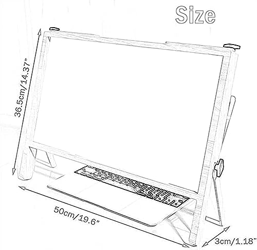 Extensor de pantalla de portátil ELzEy de 21" con zoom HD óptico 3