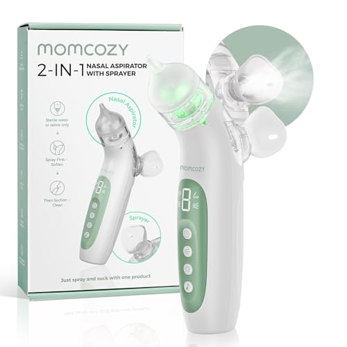Momcozy BN07 Aspirador nasal para bebé, aspirador nasal para crianças