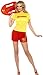 Fragolina Dolcecuore Loft - Costume da Donna Baywatch Sport Bagnino Outfinon, SL, Giallo Giallo Medium