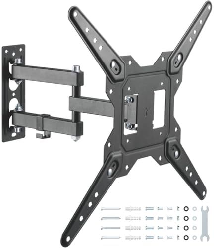 Supporto TV Full Motion WNJQBY Per TV 26-65 Pollici - Inclinabile E Girevole, VESA 400x400 Mm