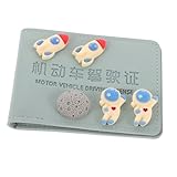 Ciieeo Führerscheinhülle Für Auto Faltbare Ausweishülle Aufbewahrungshülle Für Führerschein Und Versicherungskarte Praktische Kartenhülle Für Autobedarf