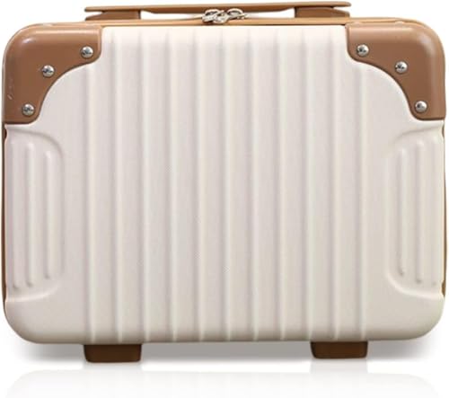 Image of Cosmetic Bag Case Travel Hand Luggage Small Portable Carrying Suitcase Makeup Case for Women Organizer Box Vanity Mini Suitcase (Multi 1)