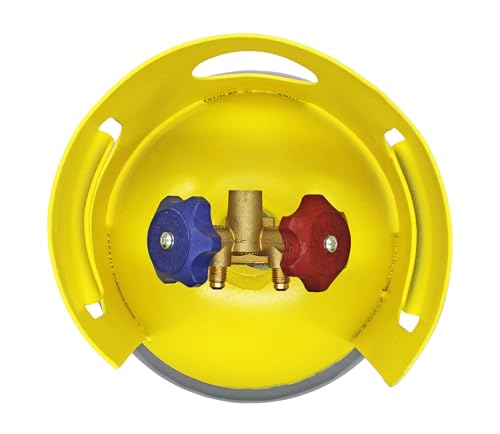 Flame King 30LB A2L Refrigerant Recovery Cylinder Tank, 400 PSI, Dual Y-Valve Liquid/Vapor, Heavy-Duty Steel, HVAC Recovery & Storage - Image 5