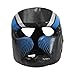 QSTDGVPW Boxing Headgear Forehead and Ear Protection Padded Thickened Ventilated Full Face Protection for Kids Adults MMA Sparring, Blue, M