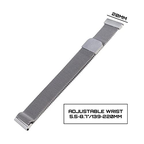 VGOL Cinturino magnetico da 20 mm compatibile con