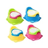 Pot avec plateau : avec une aide aussi pratique, vos enfants s'entraîneront à aller aux toilettes de manière plus indépendante, pot de voyage pour tout-petits