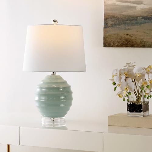 Lámpara de mesa decorativa de cerámica Ivory 22.5 pulg miniatura 2