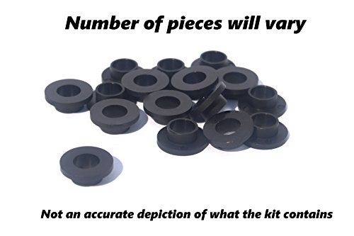 Black Standard Motorcycle Fairing Bolt Kit For Honda CBR1000RR 2004-2005 Body Screws, Fasteners, and Hardware