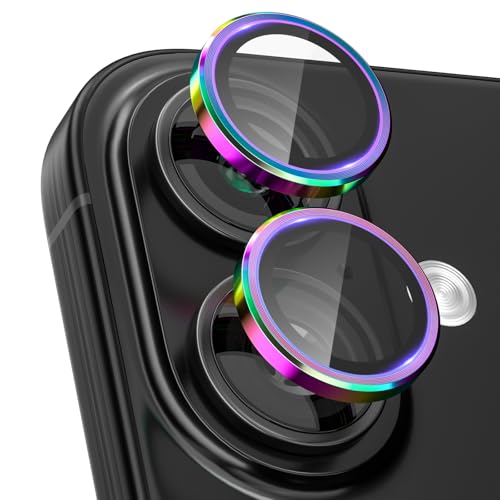 Verre trempé objectif caméra arrière iPhone 16 CloudValley protection premium ultra résistante