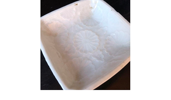 古美術品◼️蔵から超美しい真っ白な珍しいお皿が出て来ました！白磁の