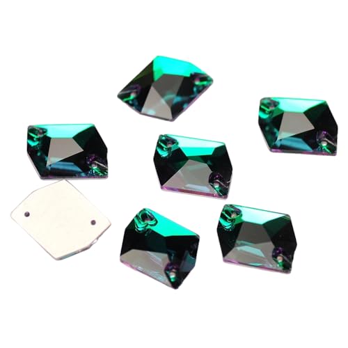 K9 3200 Faceted Round Sew On Rhinestones Round Glass Beads Crystal Rhinestones Decoration Appliques For Wedding Dress Clothing - (Color: Violet/Size: 16Mm 24Pcs)