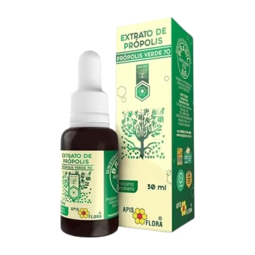 Kit c/ 5 Própolis Verde 70 - Extrato 25% - 30ml - Apis Flora