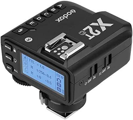 Godox X2T-C Disparador de Flash 1/8000s,TTL, HSS, 2,4 G, Pantalla...