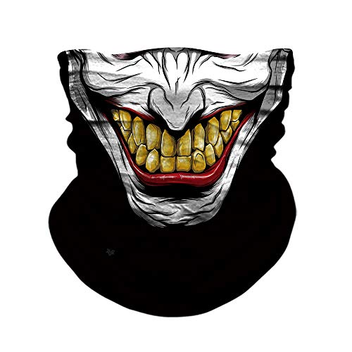 Image of Skull Face Sun Mask Half,Bandanas,Neck Gaiter, Headwear, Headband for Fishing, Hunting,Yard Work