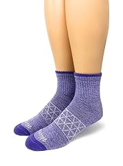 Lilac / White Quarter Crew