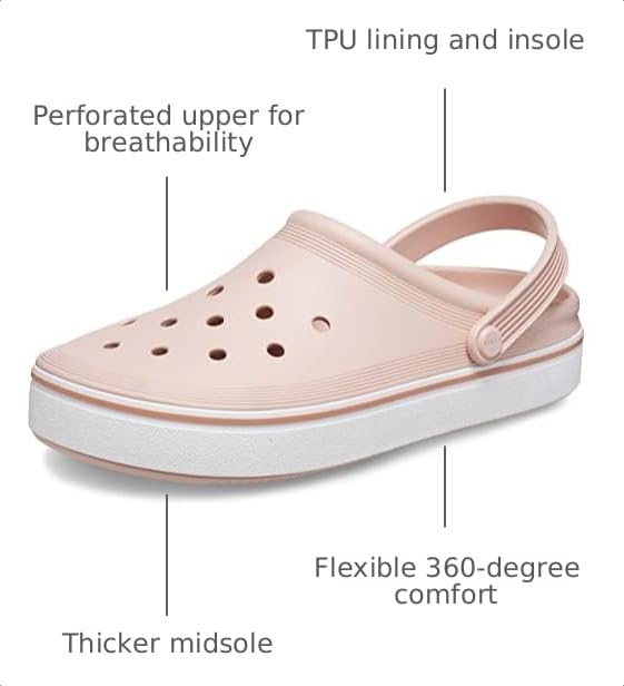 Image of Crocs Unisex Adult Platform Off Court Clogs